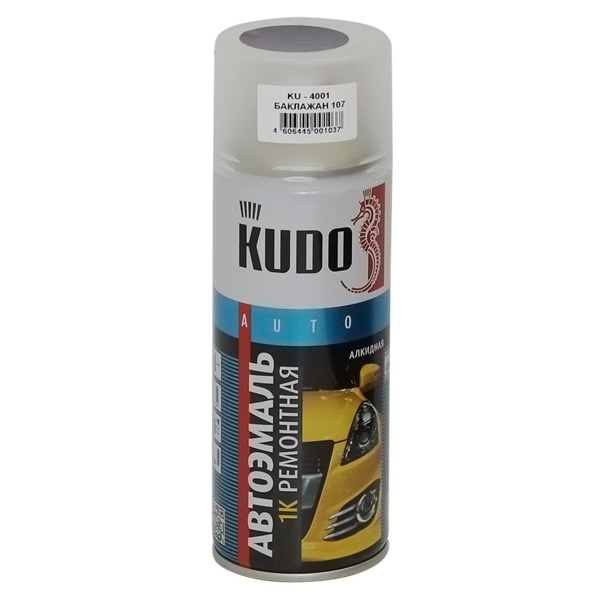 Купить Kudo KU4001 Краска автомобильная аэрозоль, 520мл