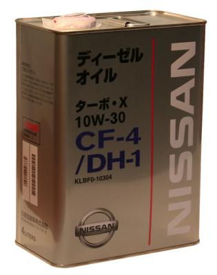 Купить Nissan KLBF010304 Turbo X SAE 10W-30 CF-4 DH-1 (4л)