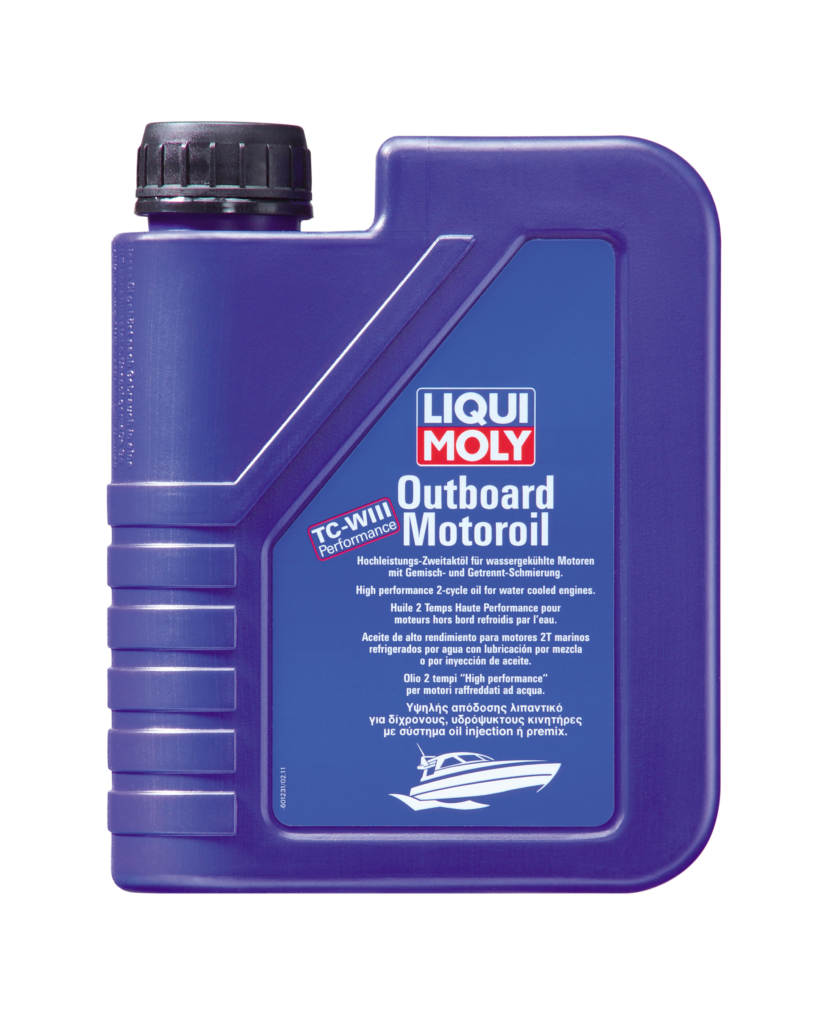 Купить Liqui moly 1231 для подвесных судовых двигателей Outboard Motoroil