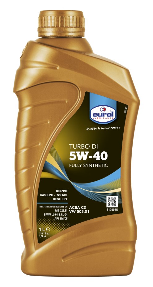 Купить Eurol E1000851L  Turbo DI 5W40 SM/CF, 1л (синт.)