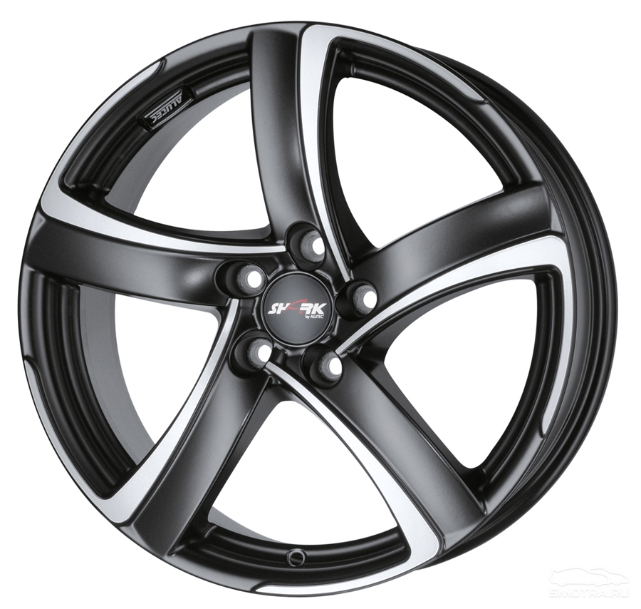 Купить Alutec WHS027607 Shark 17/7,5 ET38 Racing black front polished