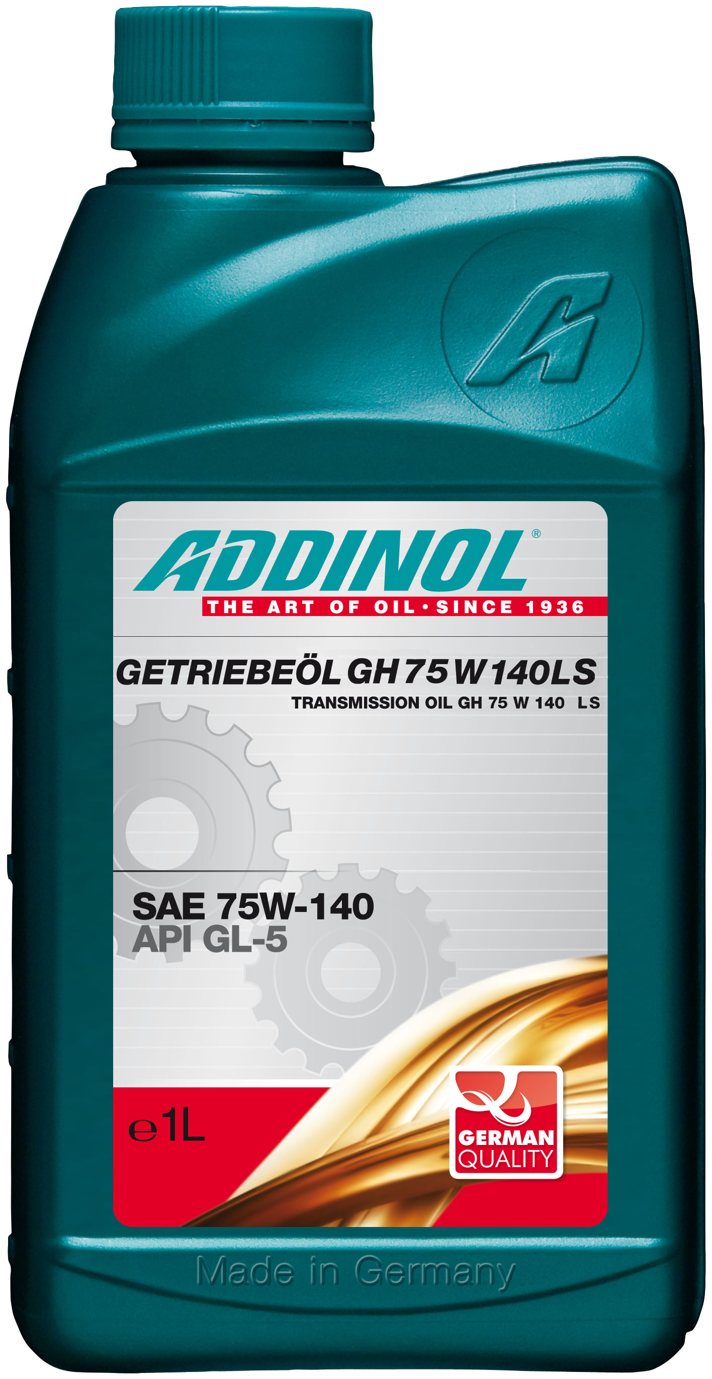 Купить Addinol 4014766072887 Getriebeol GH 75W140 LS 1L