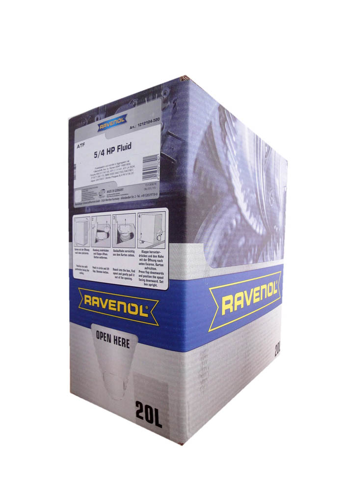 Купить Ravenol 4014835787421 Трансмиссионное масло  ATF 5/4 HP (20л)
