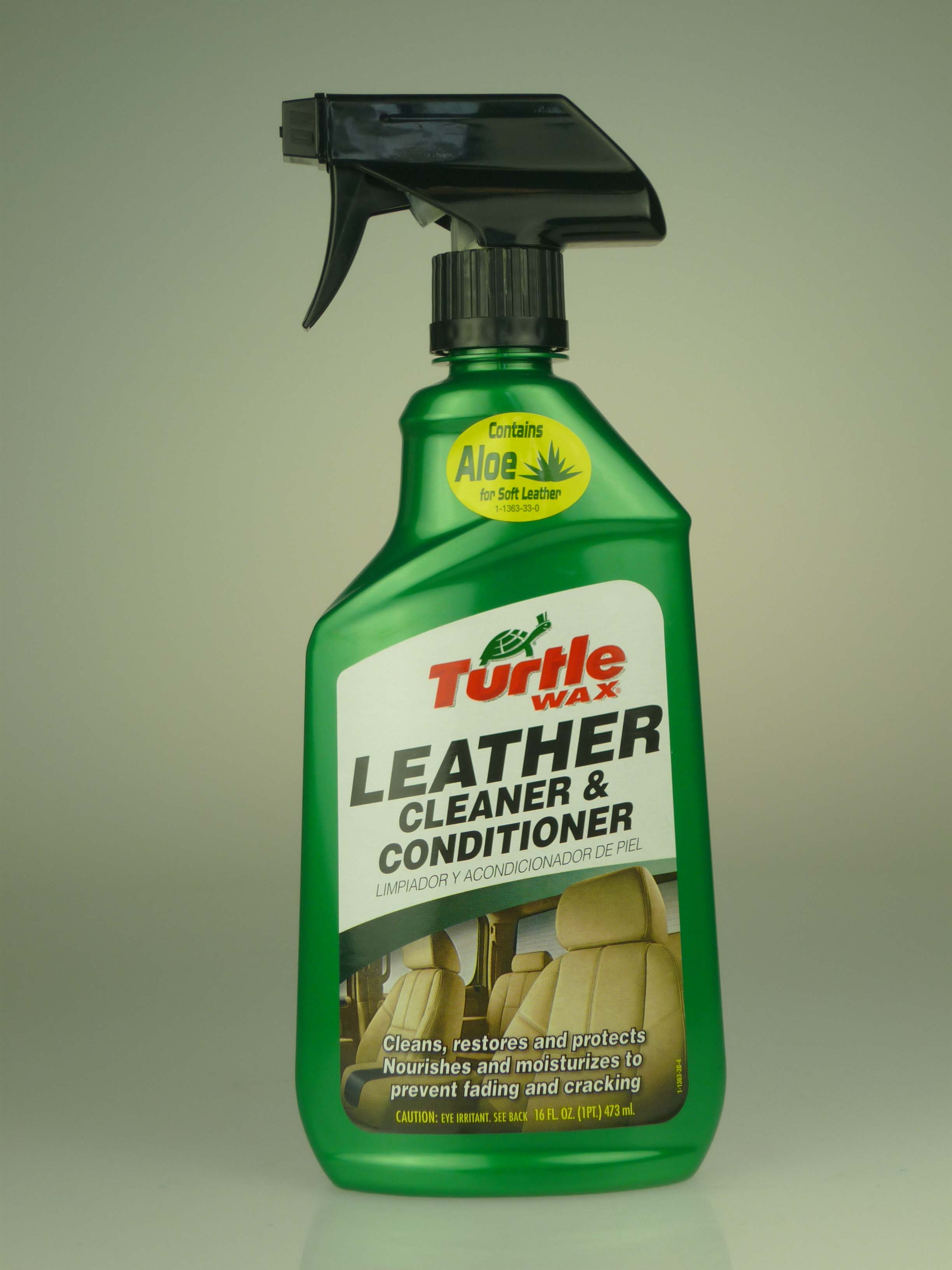 Купить Turtle wax 363TW Очиститель и кондиционер кожи (спрей) 473 мл.