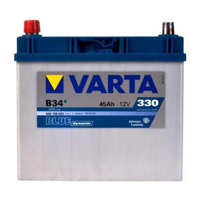 Купить VARTA 545158033 Аккумуляторная батарея BLUE DYNAMIC B34 19.5/17.9 45Ah 330A 238/129/227/ VARTA 545158033