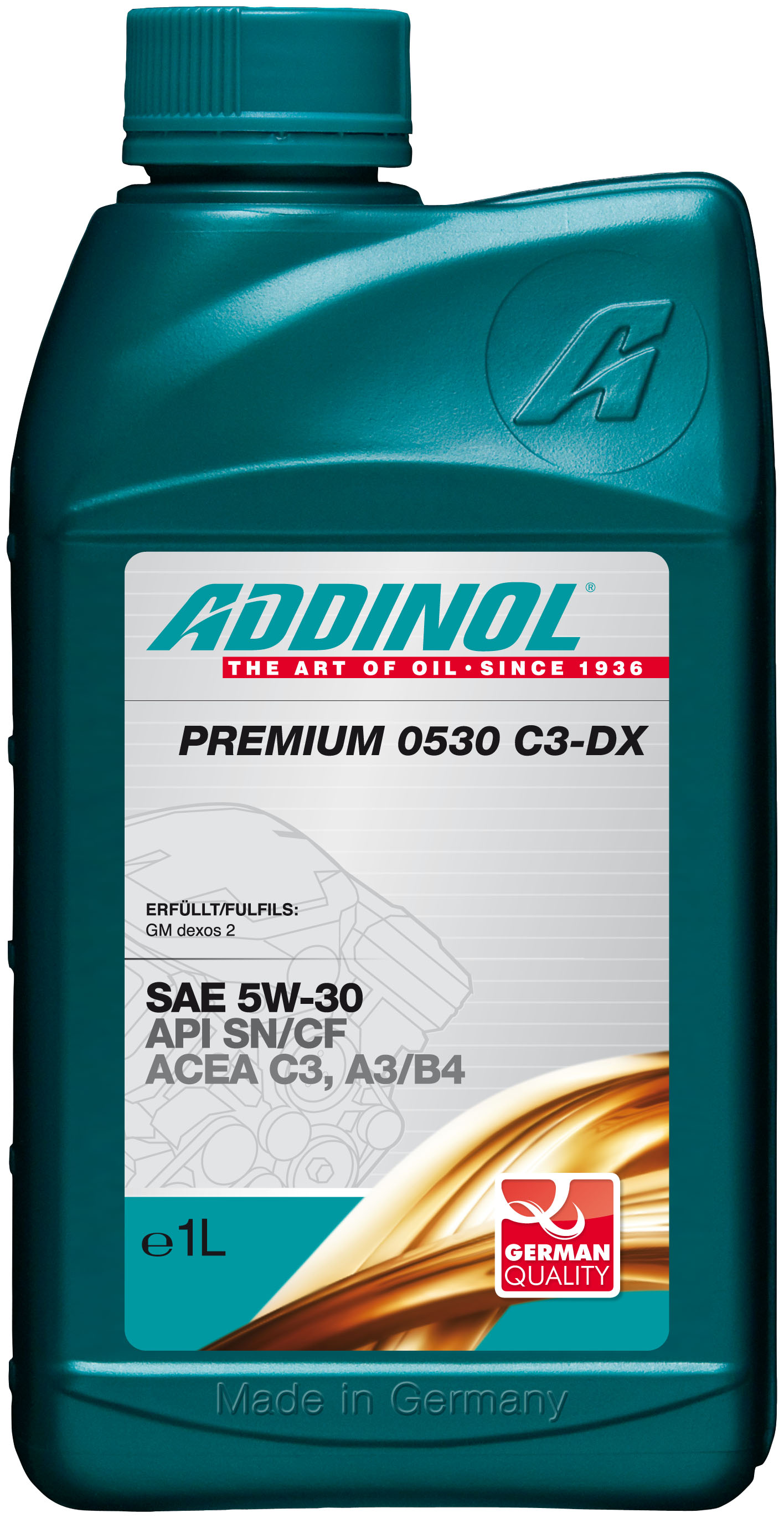 Купить Addinol 4014766073570 Premium 0530 C3-DX 5W-30, 1л