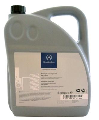 Купить Mercedes-benz A0009899701ADA4 синтетическое 5W-30, 5л