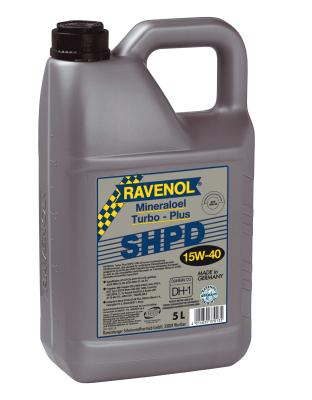 Купить Ravenol 4014835370135 Turbo-PLUS SHPD 15W40, 5л