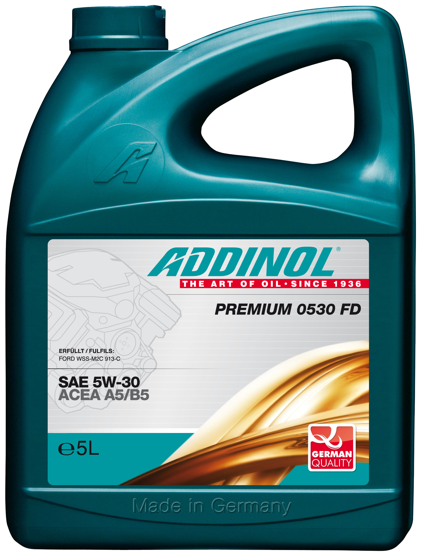 Купить Addinol 4014766241375 Premium 0530 FD 5W-30, 5л