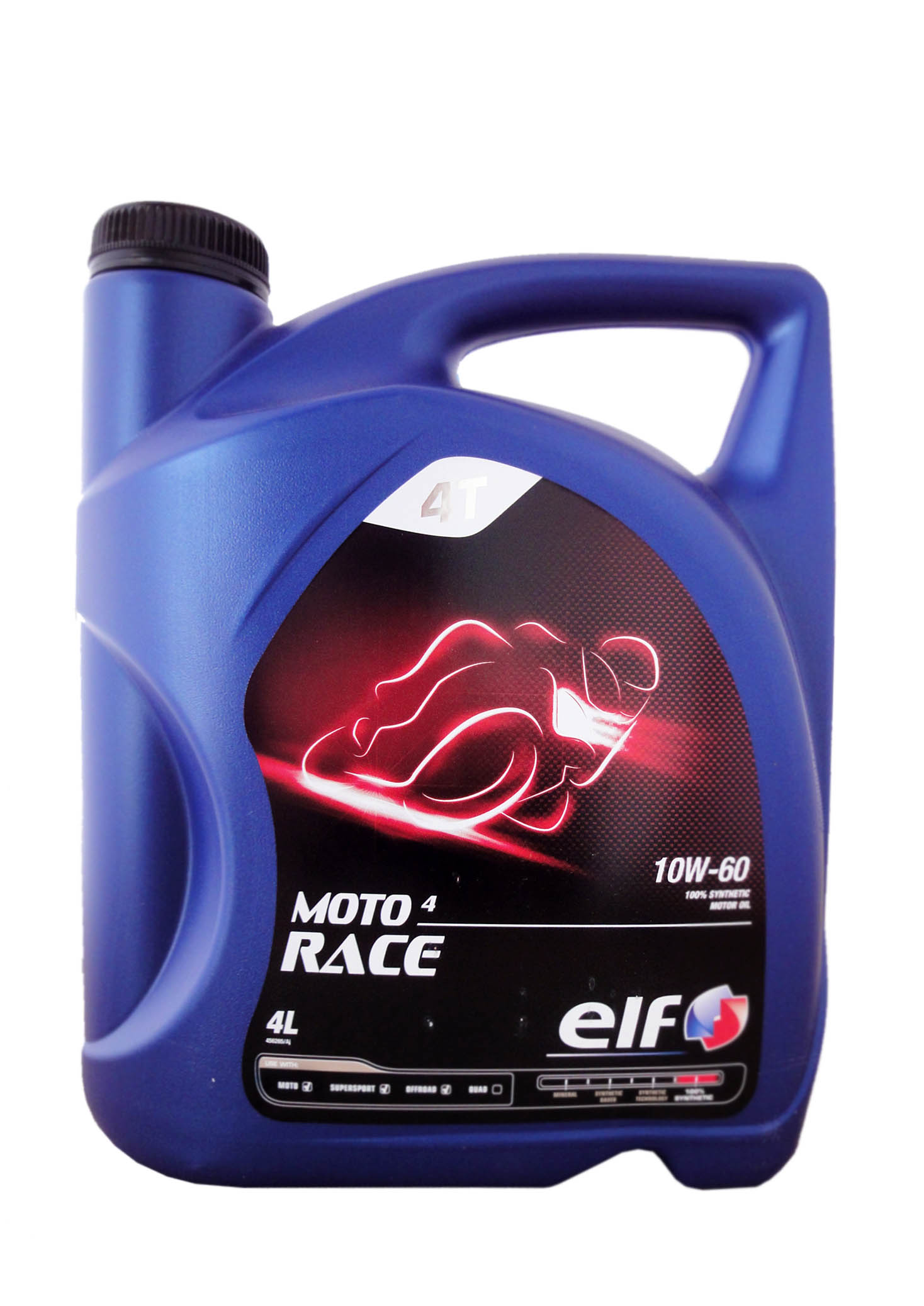 Купить Elf 194955 Moto 4 Race SAE 10W-60 (4л)