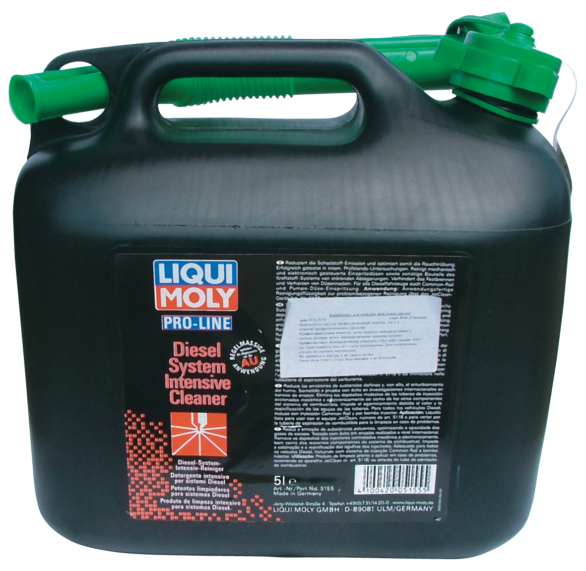 Купить Liqui moly 5155 Жидкость для очистки дизельных топливных систем Pro-Line JetClean Diesel-System-Reiniger