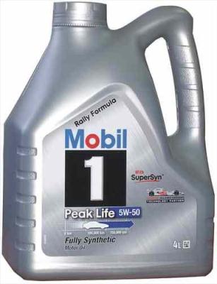 Купить Mobil 152082 1 Peak Life SAE 5W-50 (4л)