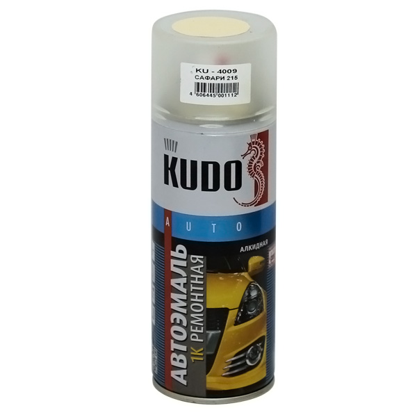 Купить Kudo KU4009 Краска автомобильная аэрозоль, 520мл