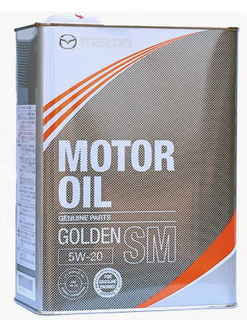 Купить Mazda K004W0511J Golden SM SAE 5W-20 (4л)