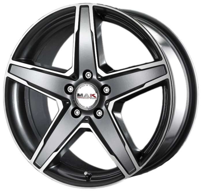 Купить Mak WHS058932 Stern 19/8,5 ET28 Gun metallic - mirror face