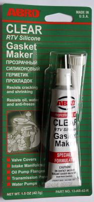 Купить Abro 13AB42R герметик прокладок стандартный прозрачный