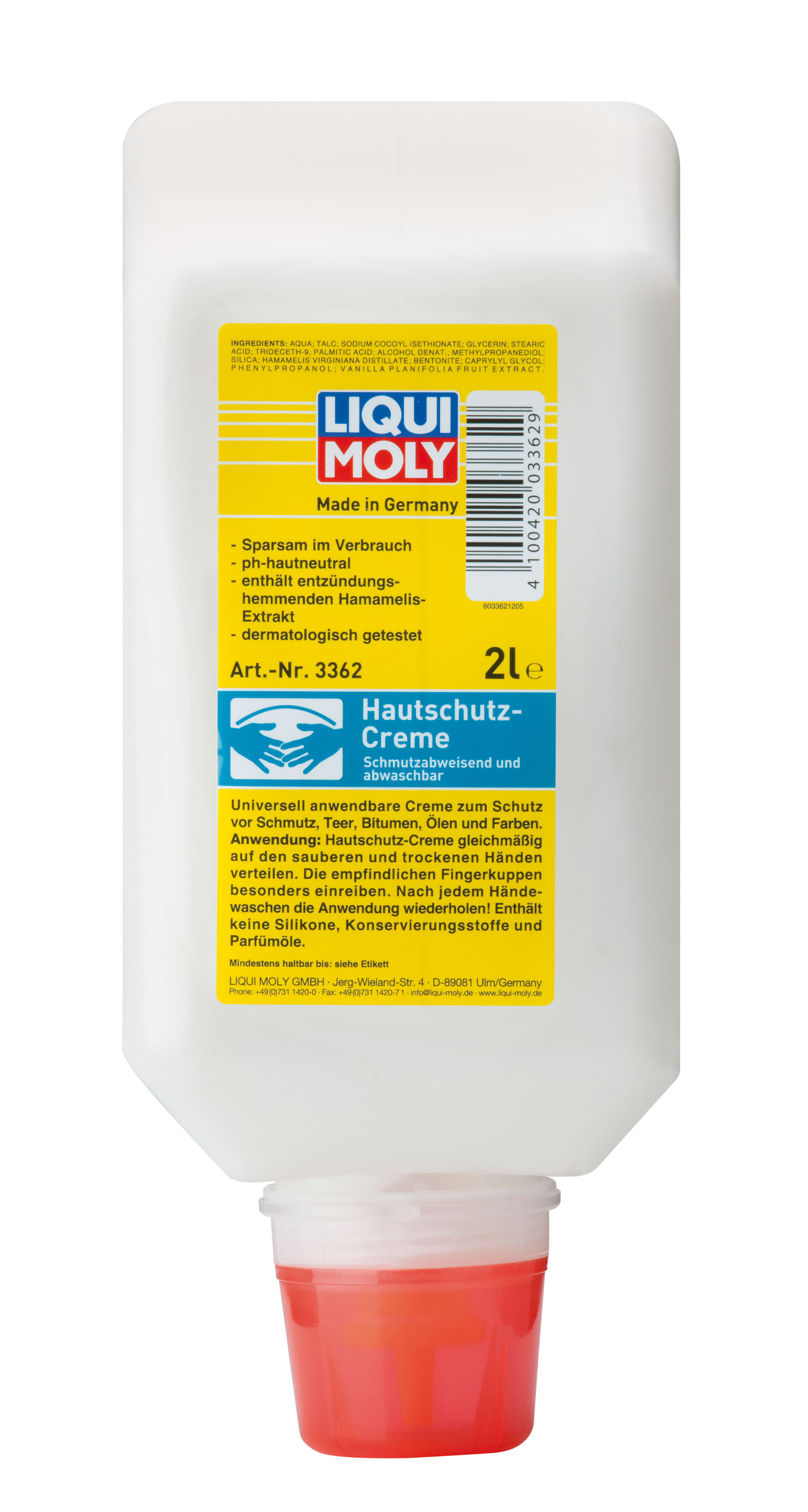 Купить Liqui moly 3362 Крем для защиты кожи Hautschutz-Creme