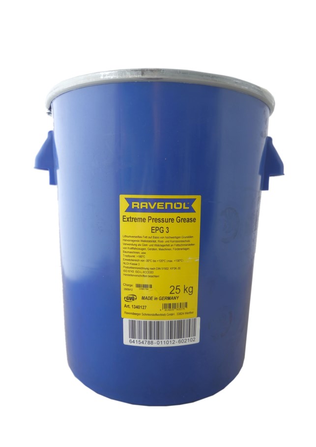 Купить Ravenol 4014835765375 Смазка Extreme Pressure Grease EPG 3 (25 кг)