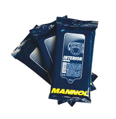 Купить Mannol 4036021961125 Салфетки для очистки пластиковых поверхностей/ Interior Wipes