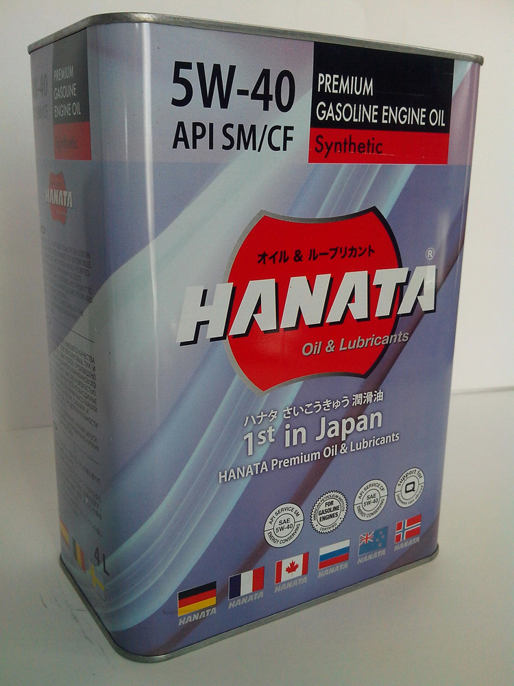 Купить Hanata 0G5404 Синтетическое моторное масло  GX 5W40, 4 литра