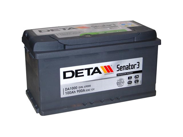 Купить DETA DA1000 Аккумулятор автомобильный DETA DA1000 100 Ач