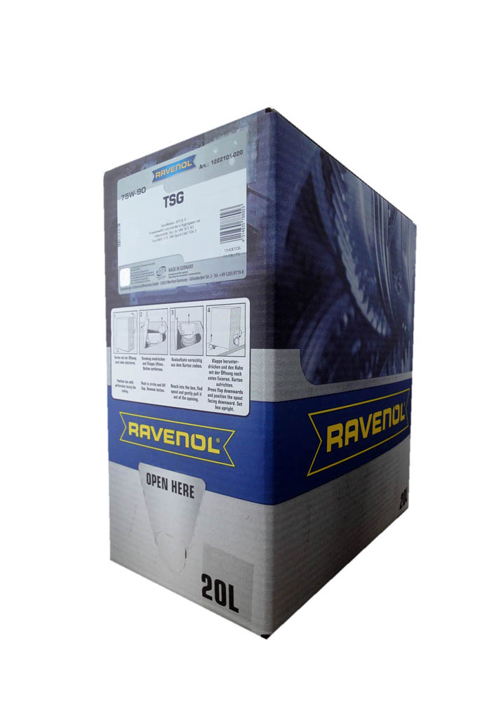 Купить Ravenol 4014835788923 Трансмиссионное масло  TSG SAE 75W-90 GL-4 (20л)